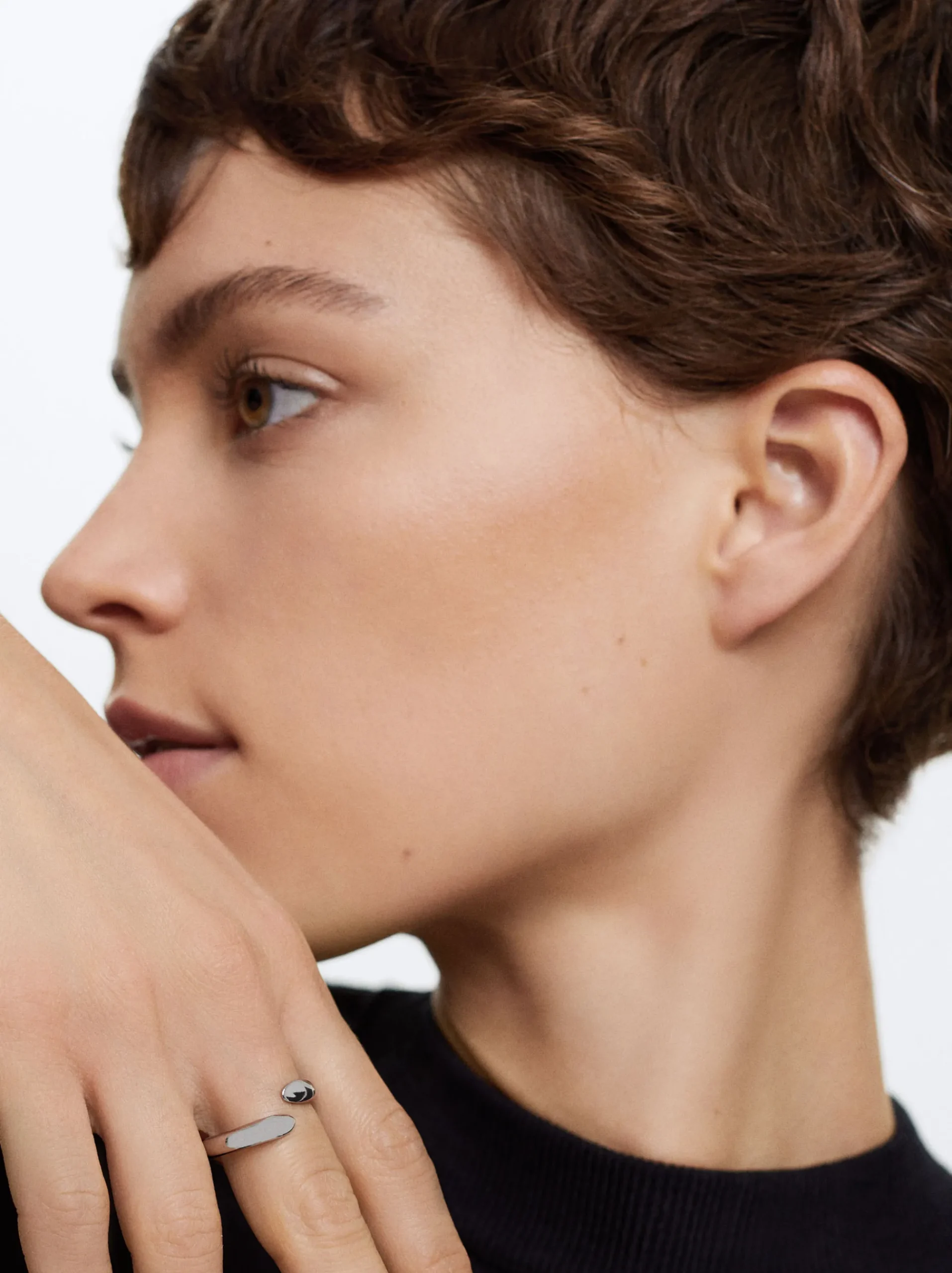 Golden Stainless Steel Ring|Parfois Discount