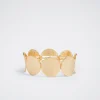Gold-Toned Elasticated Bracelet|Parfois Online