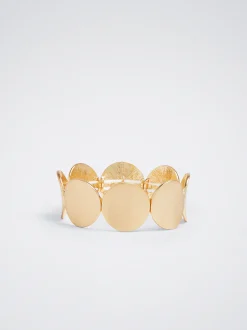 Gold-Toned Elasticated Bracelet|Parfois Online