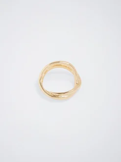 Gold-Toned Ring|Parfois Flash Sale