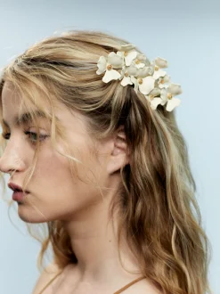 Hair Comb With Flowers|Parfois Cheap