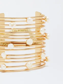 Hair Elastic With Freshwater Pearls|Parfois Outlet