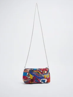 Handbag With Beads And Sequins|Parfois Outlet