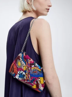 Handbag With Beads And Sequins|Parfois Outlet
