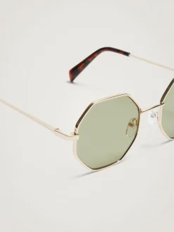 Hexagonal Sunglasses|Parfois Flash Sale