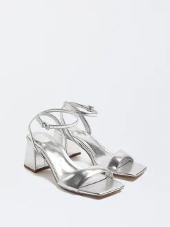High-Heel Sandals With Ankle Straps|Parfois Shop