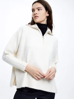 High-Neck Knit Sweater|Parfois Fashion