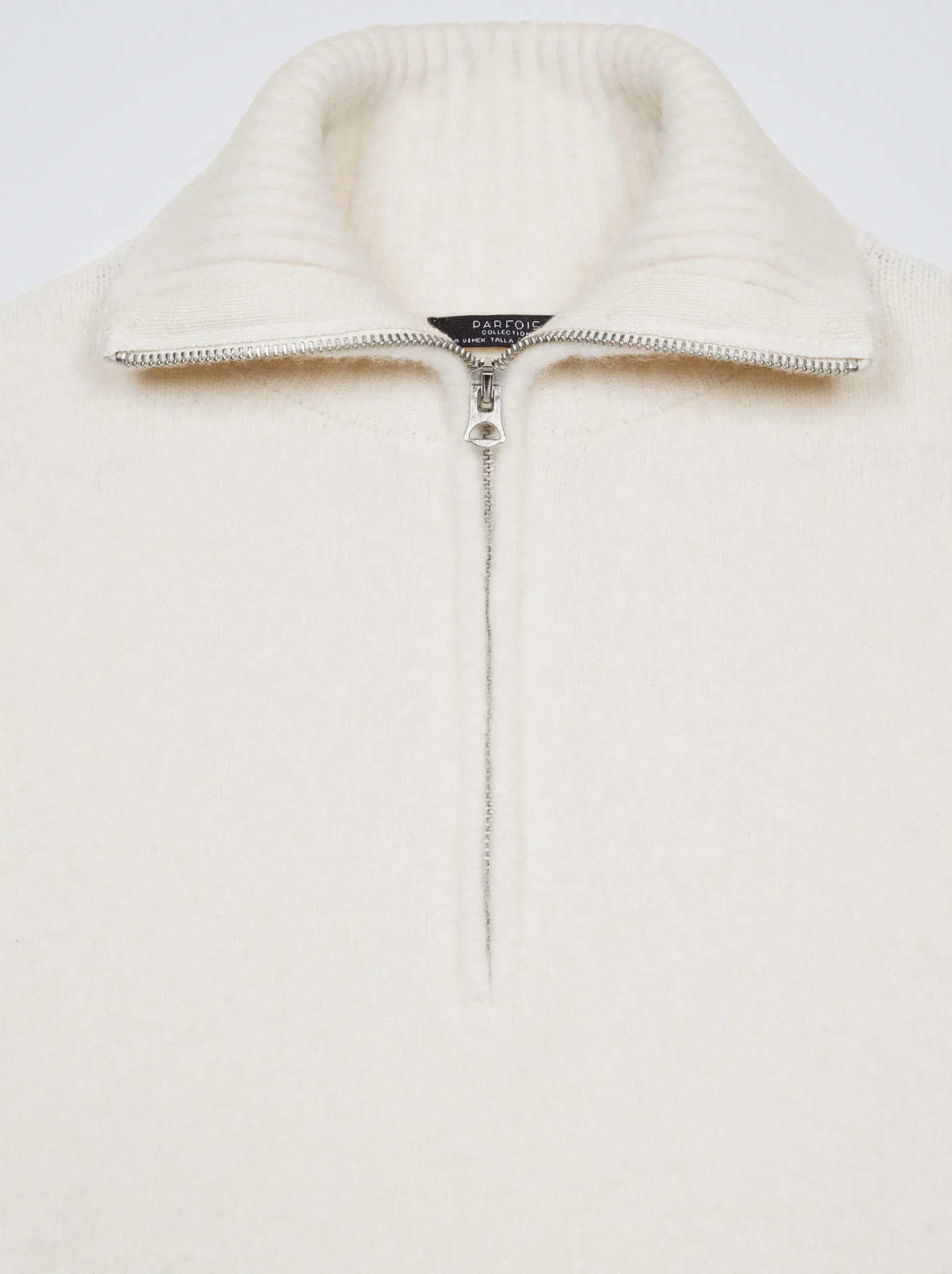 High-Neck Knit Sweater|Parfois Fashion