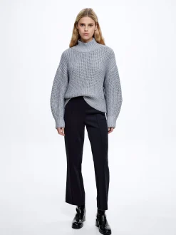High-Neck Knit Sweater|Parfois Best