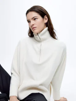 High-Neck Knit Sweater|Parfois Best