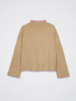 High-Neck Knit Sweater|Parfois Discount