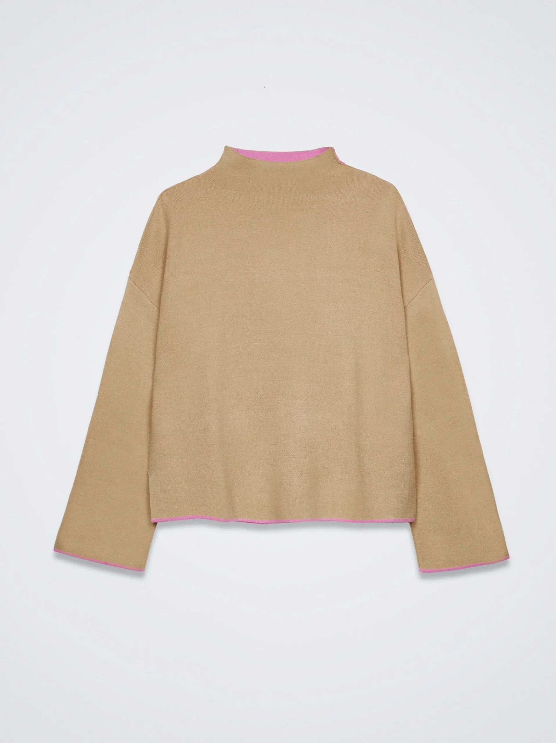High-Neck Knit Sweater|Parfois Discount