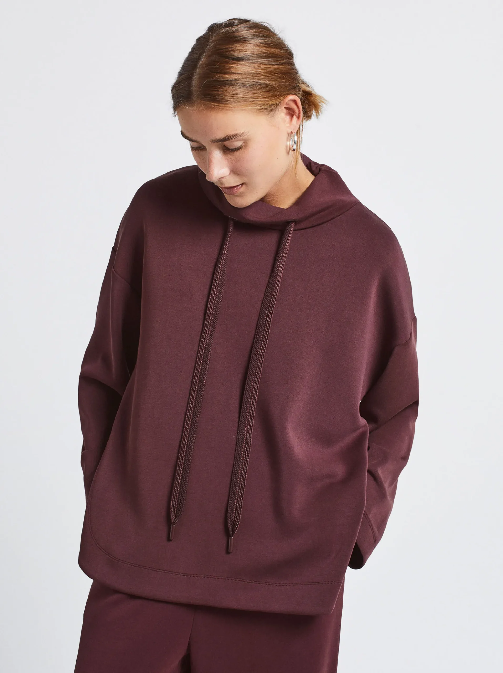 High-Neck Modal Sweatshirt|Parfois Fashion