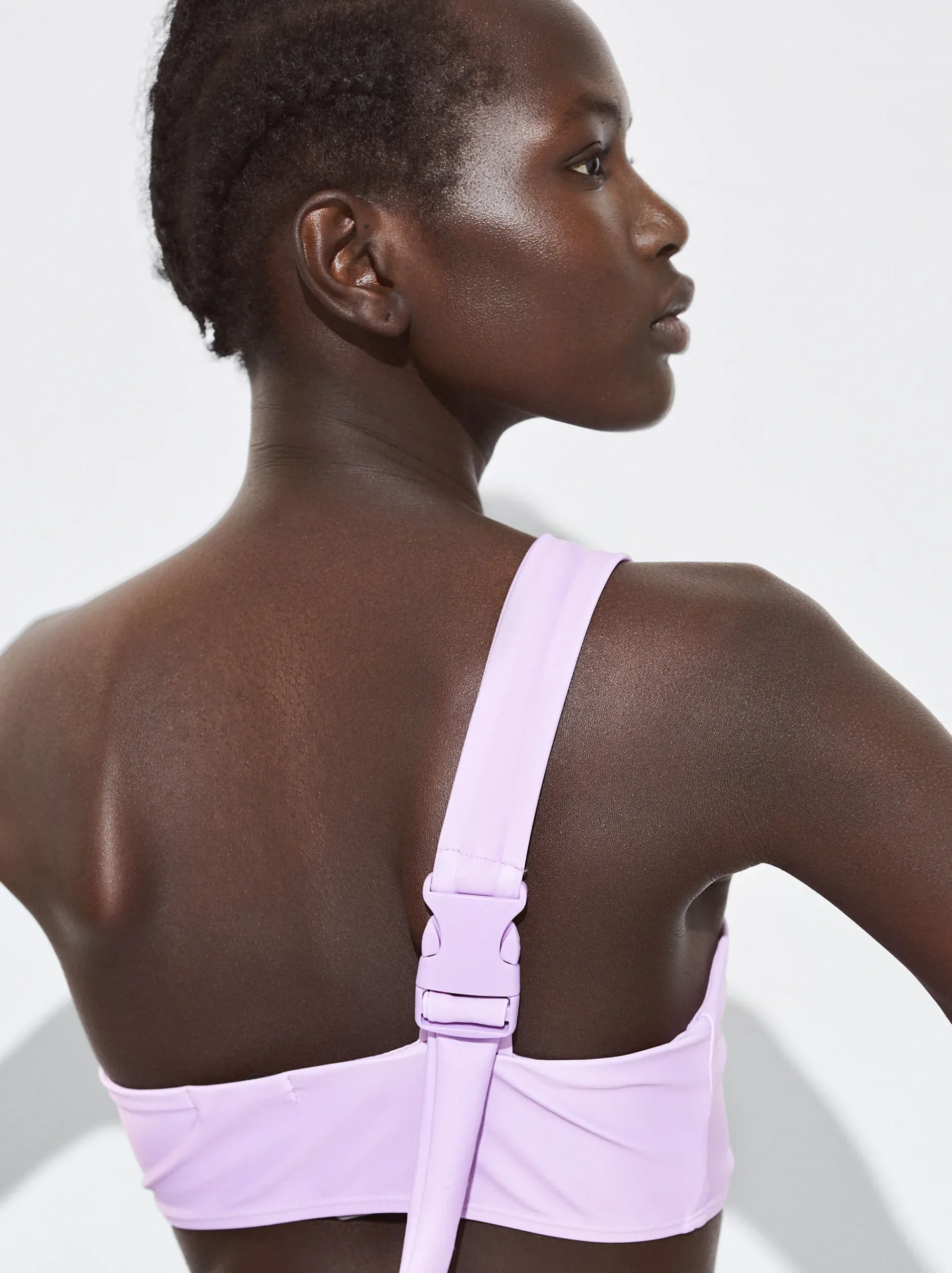 High-Waisted Asymmetric Bikini|Parfois Sale