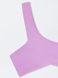 High-Waisted Asymmetric Bikini|Parfois Sale