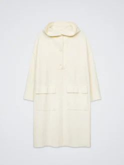 Hooded Knit Coat|Parfois Fashion