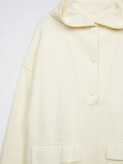 Hooded Knit Coat|Parfois Fashion