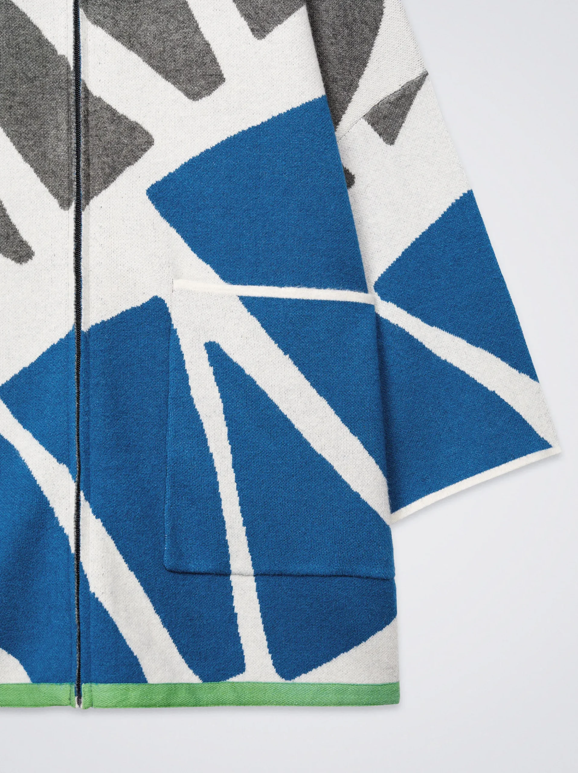Hooded Knit Poncho|Parfois Clearance