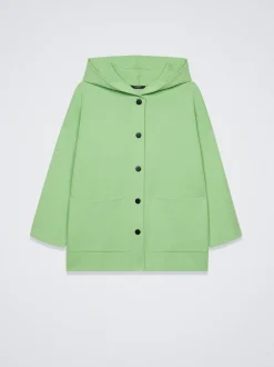 Hooded Knit Poncho|Parfois Clearance