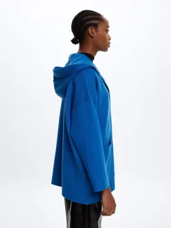 Hooded Knit Poncho|Parfois Cheap