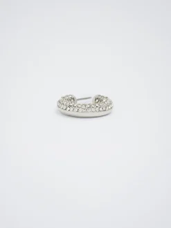 Hoop Earrings With Crystals|Parfois Cheap