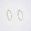 Hoop Earrings With Pearls|Parfois Cheap