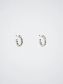 Hoop Earrings With Pearls|Parfois Cheap