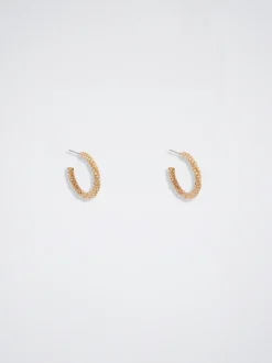 Hoop Earrings With Pearls|Parfois Hot