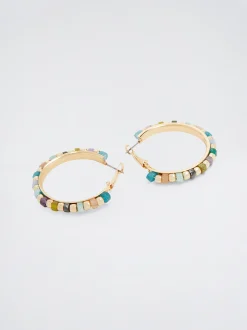 Hoop Earrings With Stone|Parfois Best