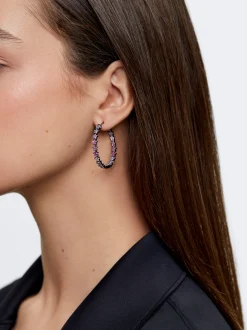Hoop Earrings With Zirconia|Parfois Best