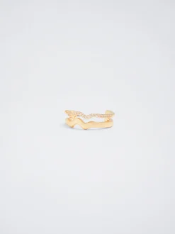 Hoop Earrings With Zirconia|Parfois Outlet