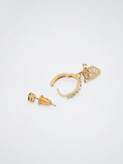 Hoops With Charms And Zirconia|Parfois Hot