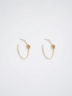 Hoops With Star And Zirconia|Parfois Cheap
