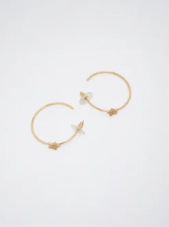 Hoops With Star And Zirconia|Parfois Cheap