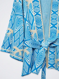 Jacquard Cardigan With Belt|Parfois Clearance