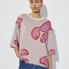 Jacquard Round-Neck Sweater|Parfois Store