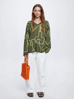 Jacquard Sweater|Parfois New