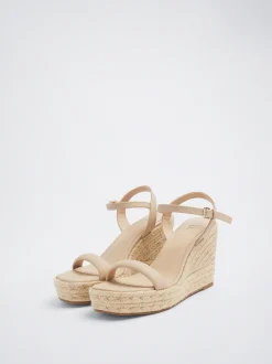 Jute Wedge Sandals|Parfois Fashion