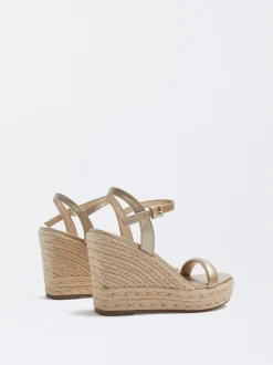 Jute Wedge Sandals|Parfois Shop