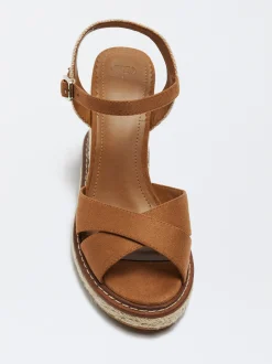 Jute Wedge Sandals|Parfois Flash Sale