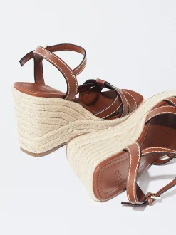 Jute Wedge Sandals|Parfois Cheap
