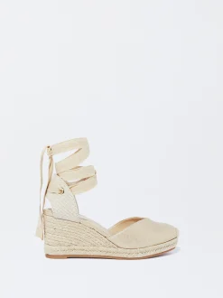 Jute Wedge Sandals|Parfois Flash Sale