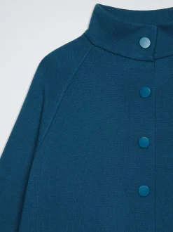Knit Poncho With High Neck|Parfois Best Sale