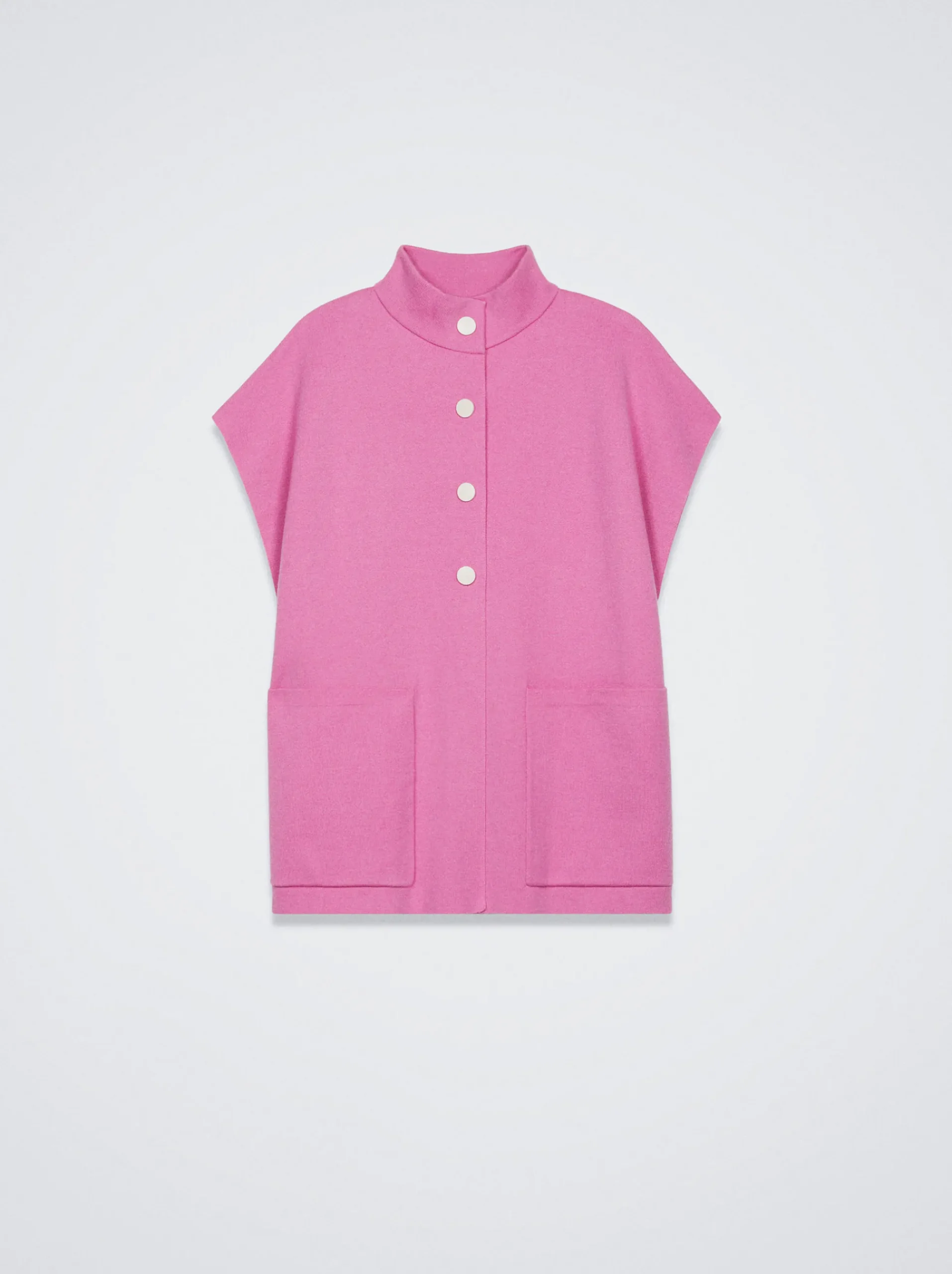 Knit Short-Sleeved Poncho|Parfois Flash Sale