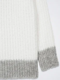 Knit Sweater With Color Block|Parfois Cheap