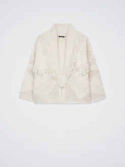Knitted Cardigan With Fringes|Parfois Store