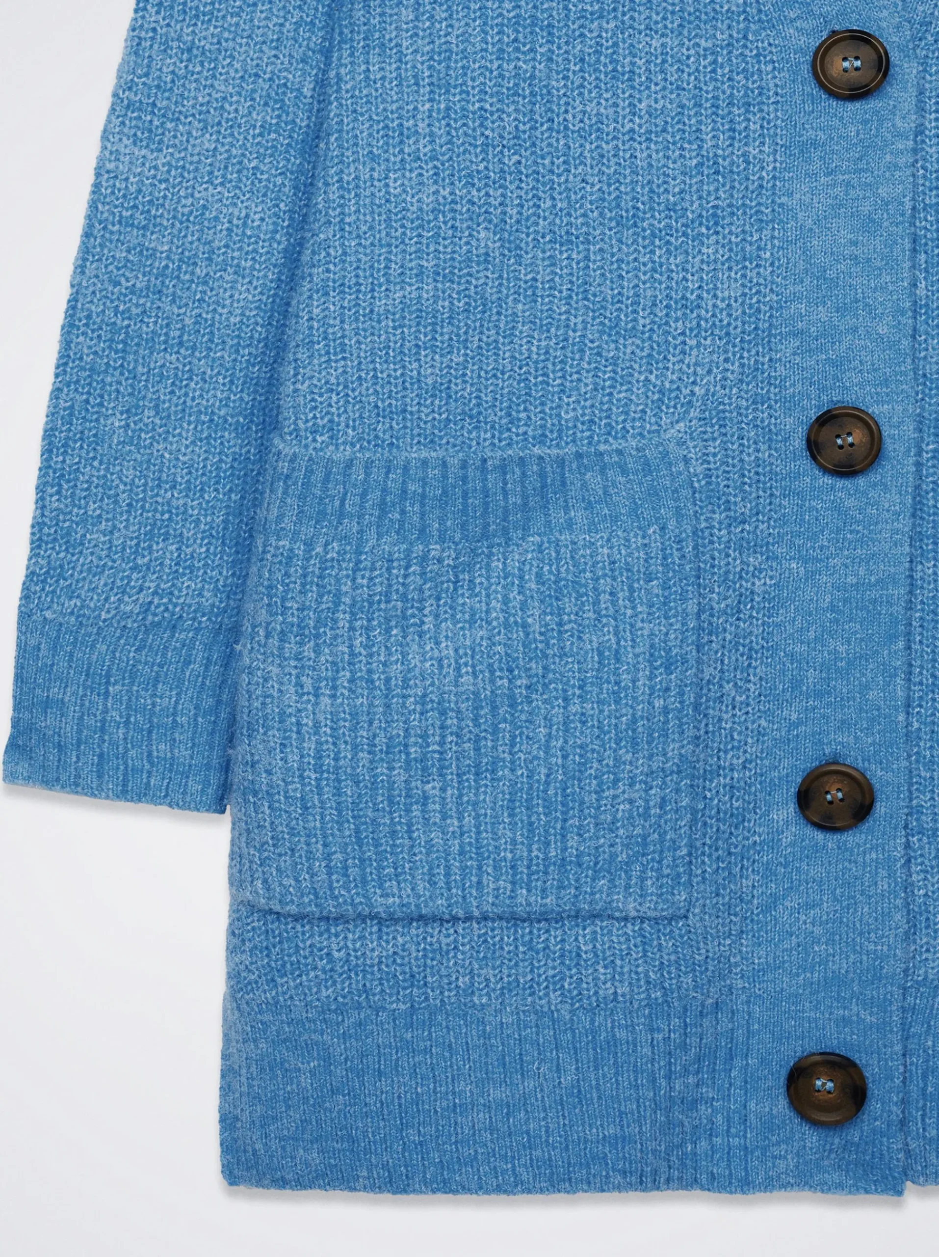 Knitted Cardigan With Pockets|Parfois Cheap