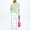 Knitted V-Neck Sweater|Parfois New