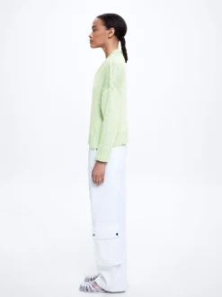 Knitted V-Neck Sweater|Parfois New