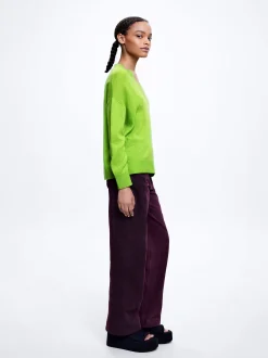 Knitted V-Neck Sweater|Parfois Best Sale